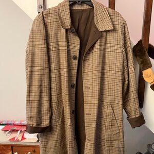 Lauren’s by Ralph Lauren double side plaid coat women’s